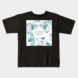 I will give you rest - Matthew 11:28 Kids T-Shirt